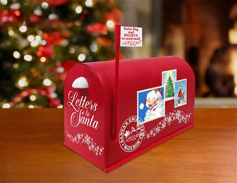 Whimsical magic mailbox for santa
